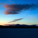 Anochecer en Suomunruoktu (Laponia - Parque Nacional de Urho Kekkonen)